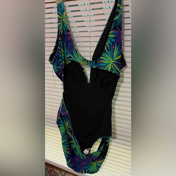 Fashion Nova Psychedelic Summer Swimsuit - Picture 2 of 2